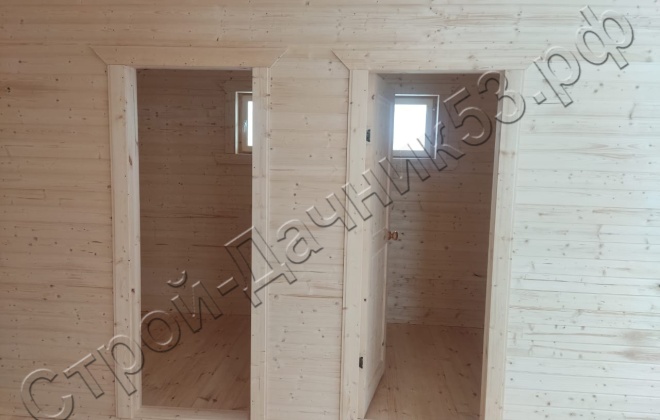 4 Каркасно-щитовой дом Д-34, 9х8м, 72 М², Ярославская область, Некрасовский район, село Диево-Городище. (15)